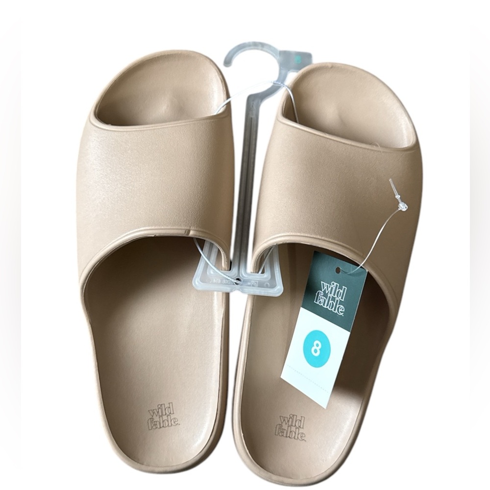 Robbie slide sandals from Wild Fable™ Tan Size 8